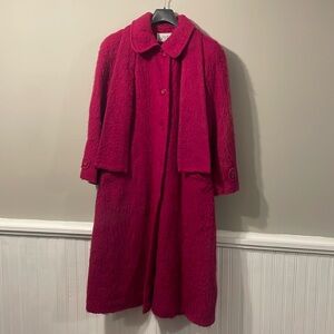 Fashion Gallery Vintage mohair and wool women’s winter coat